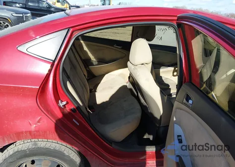 2013 Hyundai Accent Gls из США, поврежденный, VIN KMHCT4AE6DU430356